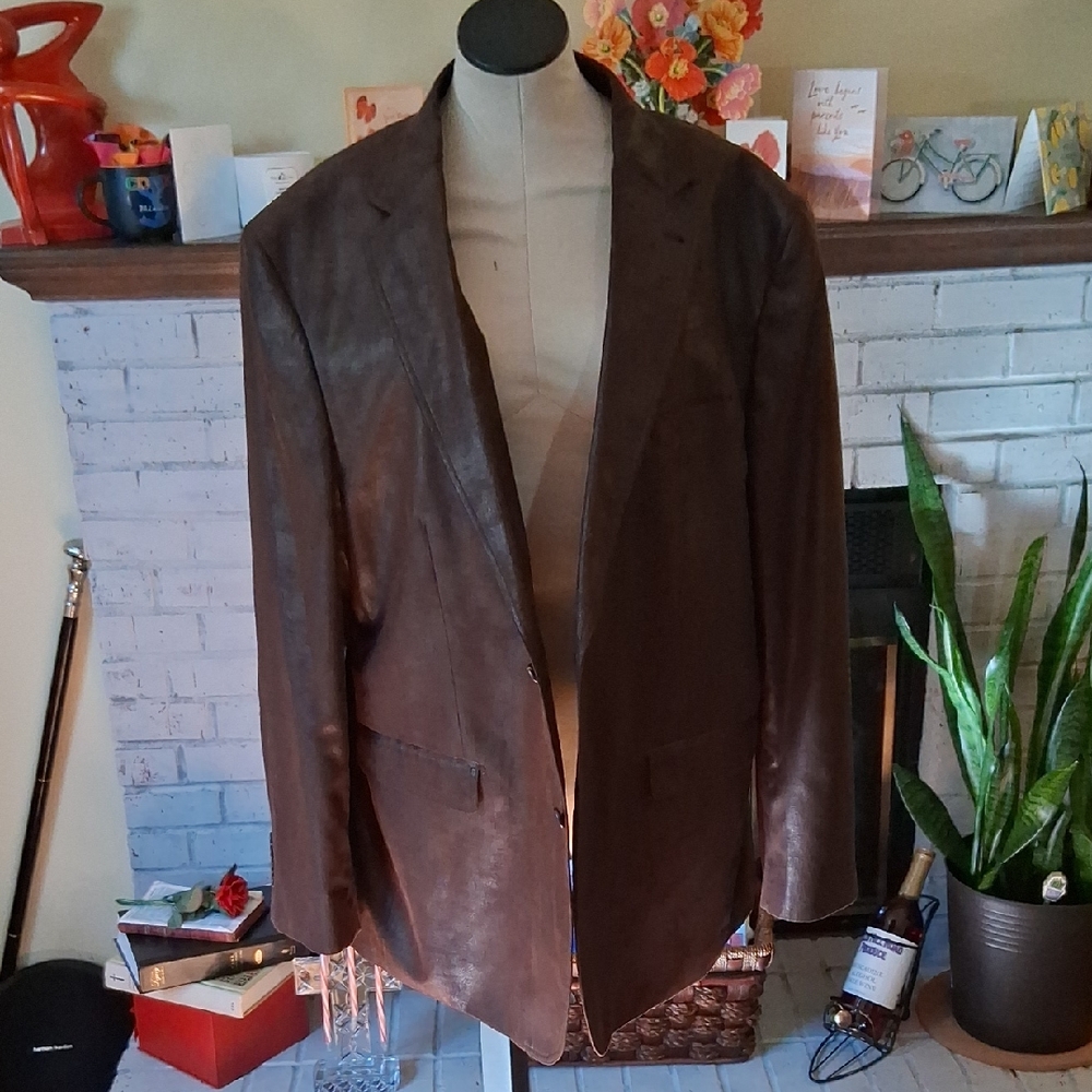 Pronto Uomo Rich Brown Blazer